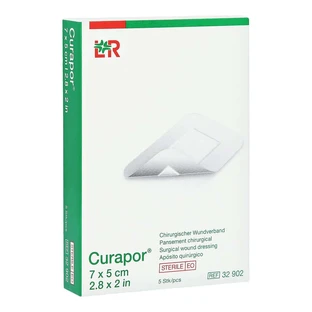 Curapor Wundverband Steril 5x7 cm 5 St