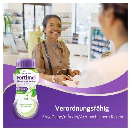 Fortimel Plantbased Protein 2 Kcal Erbse Fri.note 4X200 ml