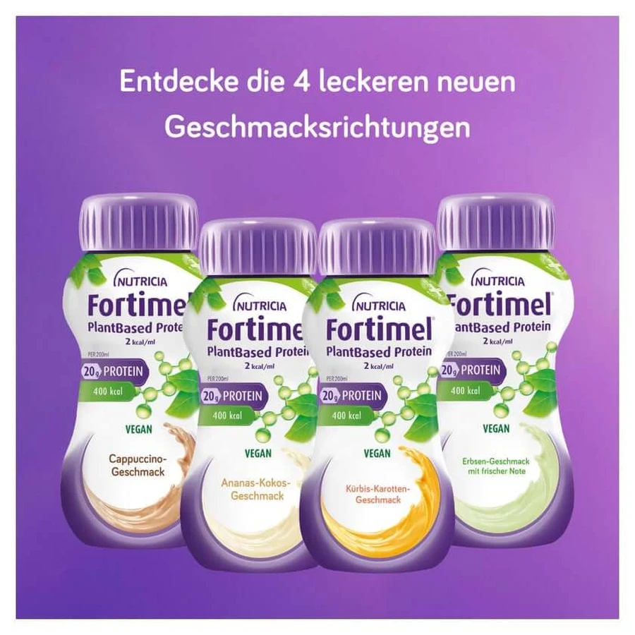 Fortimel Plantbased Protein 2 Kcal Erbse Fri.note 4X200 ml