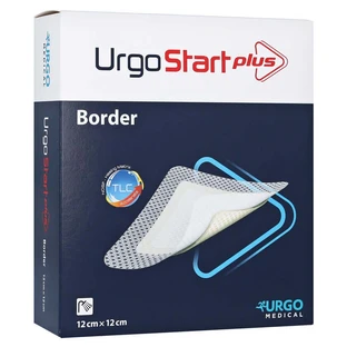 Urgostart Plus Border 12x12 cm Pansement de plaie 10 pcs.