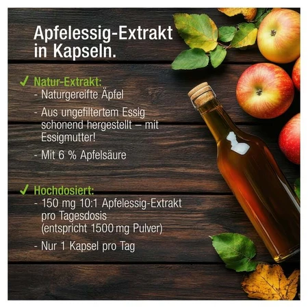 Cápsulas de vinagre de manzana 90 St