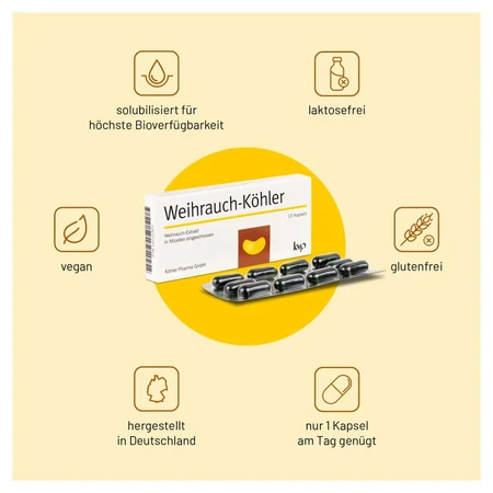 Incienso Köhler Cápsulas 10 Cápsulas