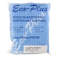Wegwerp washand Eco-plus blauw-wit 100 stuks.