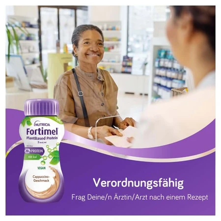 Fortimel Protéines végétales 2 Kcal Cappuccino 8X4X200 ml