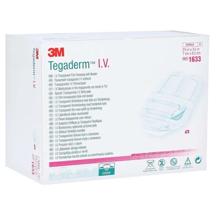 Tegaderm 3M I.V. Kan.-u.Kath.Fix.7x8,5cm 100 St