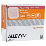 Allevyn Ag Gentle Border 7,5x7,5 cm Wund 10 St