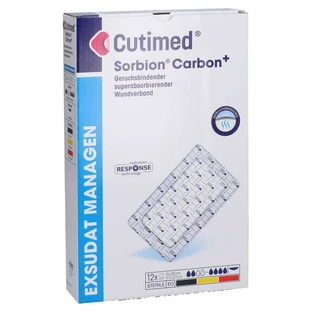 Cutimed Sorbion Apósito de Carbono 15x25 cm 12 uds.