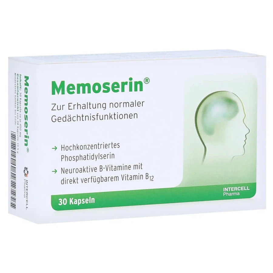 Memoserina cápsulas 30 unid.