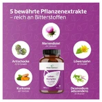 Liver complex milk thistle+artichoke+choline Kps. 120 pcs.