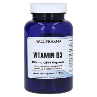 Vitamina B3 100 mg GPH Cápsulas 180 Cápsulas