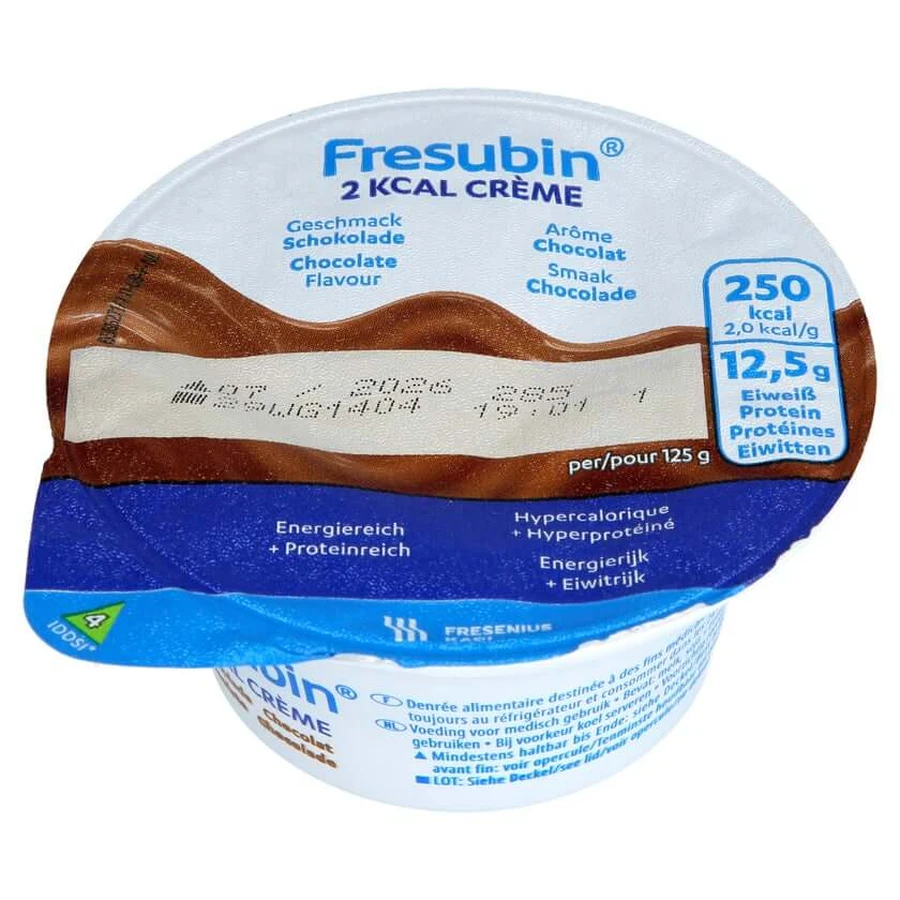 Fresubin 2 kcal cream chocolate in a tub 24X125 g