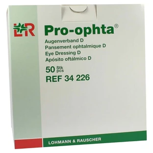 Pro-ophta Augenverband D 50 St