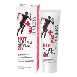 RIVIERA MED+ HOT Muscle and Joint Gel 75 ml
