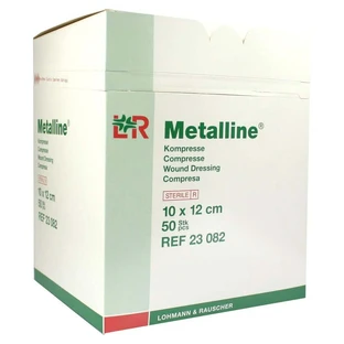 Metalline compresses 10x12 cm sterile 50 pcs.