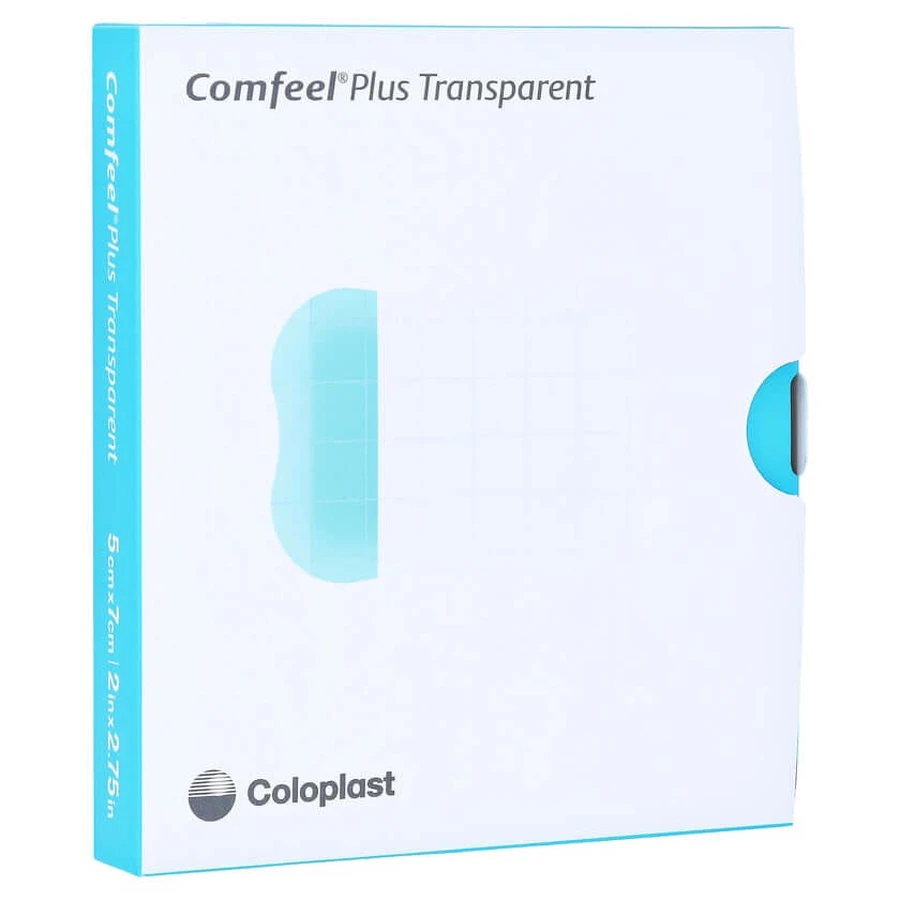 Comfeel Plus Transparenter Wundverb.5x7 10 St