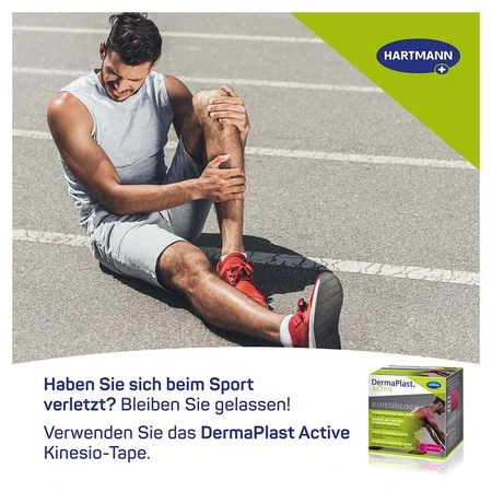 DermaPlast Active Kinesiology Tape pink 5cm x 5m 1 pc