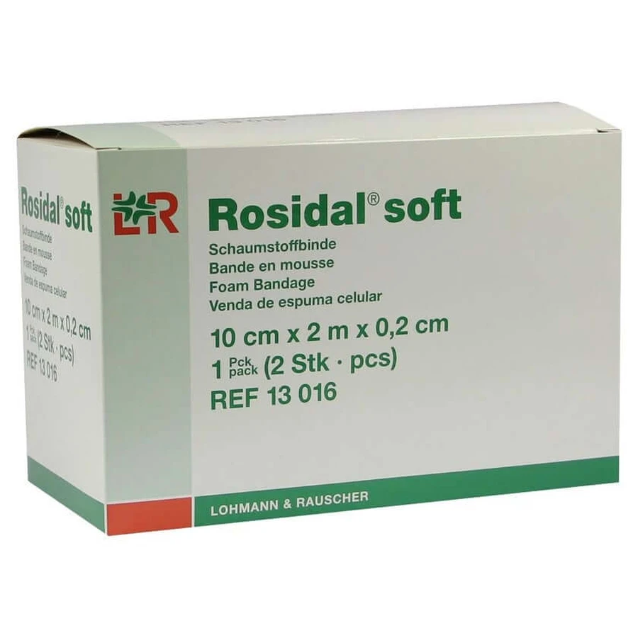 Bandage souple Rosidal 10 cm x 0,2 cm x 2 m 2 pcs.