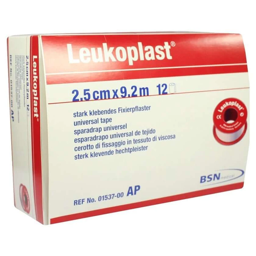 Leukoplast 2,5 cmx9,2 m 12 stuks