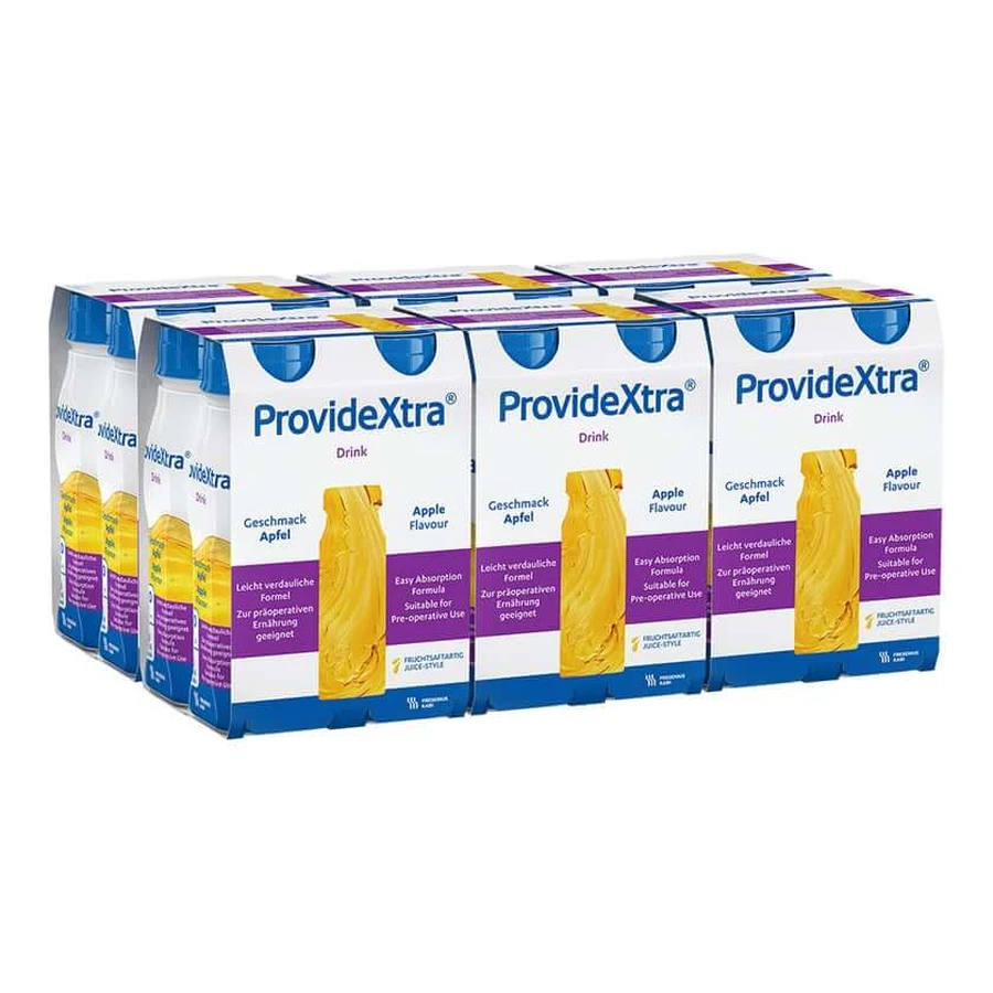 Provide Xtra Drink Apple Sticlă 6X4X200 ml