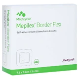 Mepilex Border Flex zelfklevend schuimverband 7,5x 10 st.