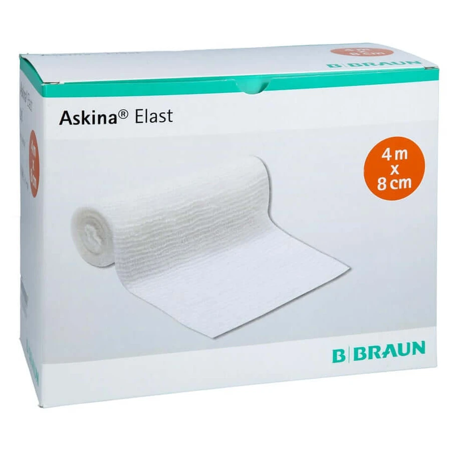 Askina Elast bandage 8 cmx4 m loose 20 pcs.
