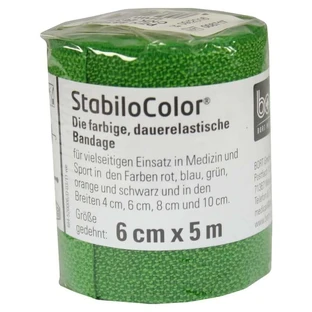 BORT Bandaj Stabilocolor 6 cm verde 1 buc