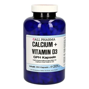 Calcium+vitamine D3 GPH Capsules 360 Capsules