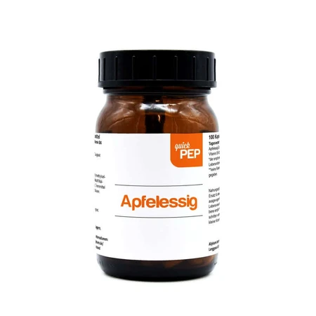 quickPEP Appelciderazijn Capsules 100 Capsules