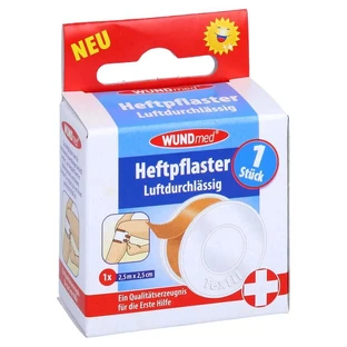 Adhesive plaster textile 2.5 cmx2.5 m 1 pc