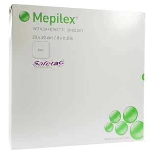 Mepilex 20x22 cm pansement en mousse 5 pcs.