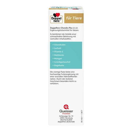 Double Heart Voor Dieren Chondro Plus Pasta Voor Katten 2X100 g