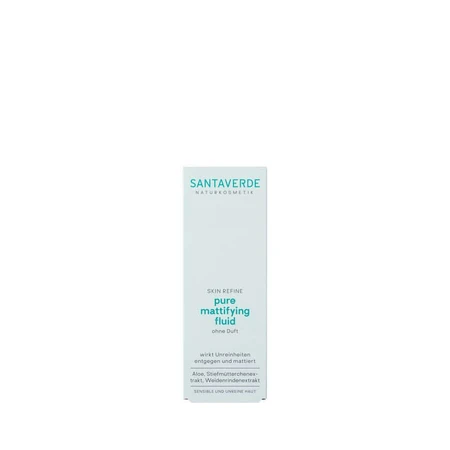 SANTAVERDE pure matterende fluid zonder parfum 30 ml