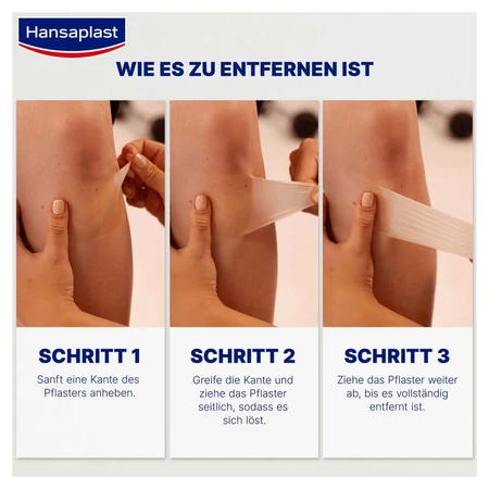 Hansaplast Esparadrapo de protección de la segunda piel 6 uds.