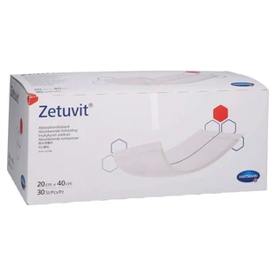 Zetuvit compresas absorbentes no estériles 20x40 cm 30 uds.