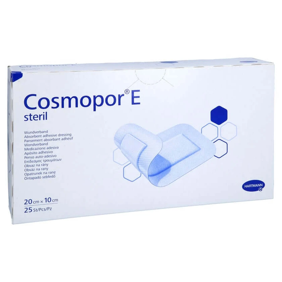Cosmopor E Sterile Wound Dressing 10x20 cm 25 pcs.
