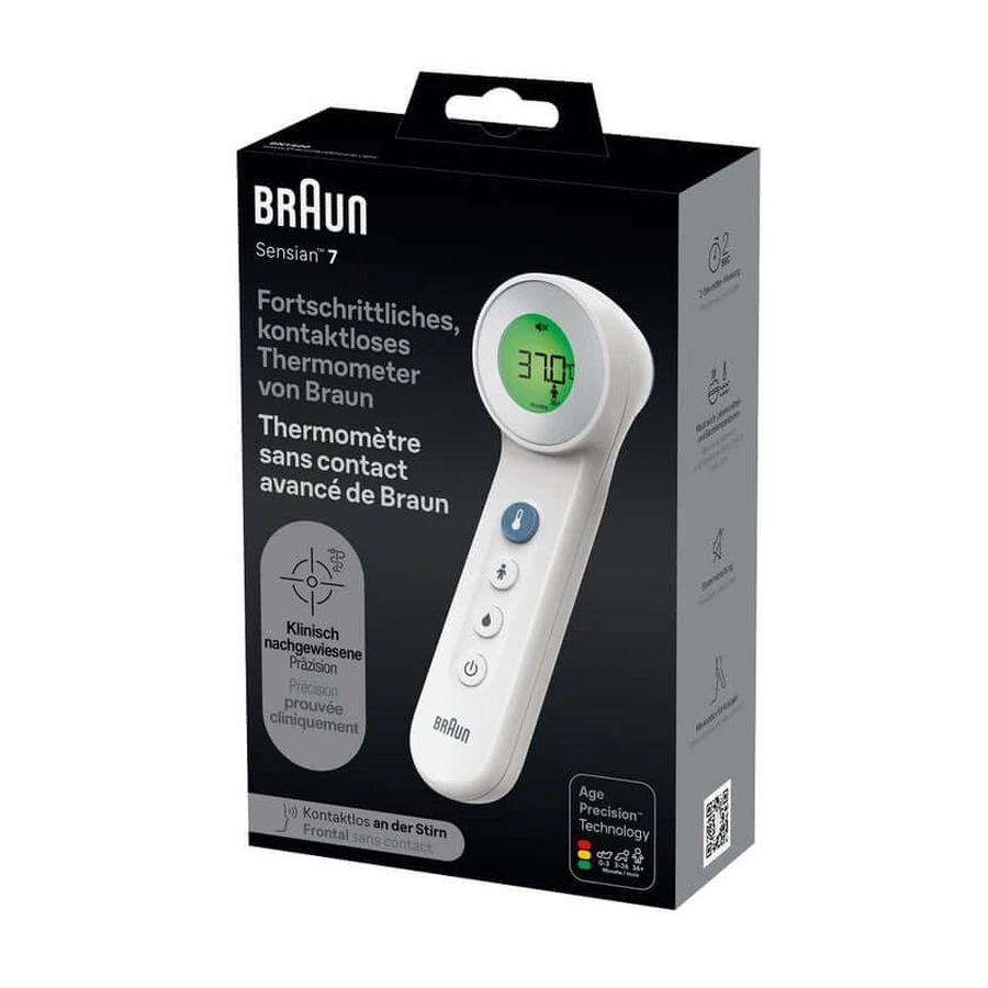 Braun BNT400 Alarme à distance blanche frontale 1 pc