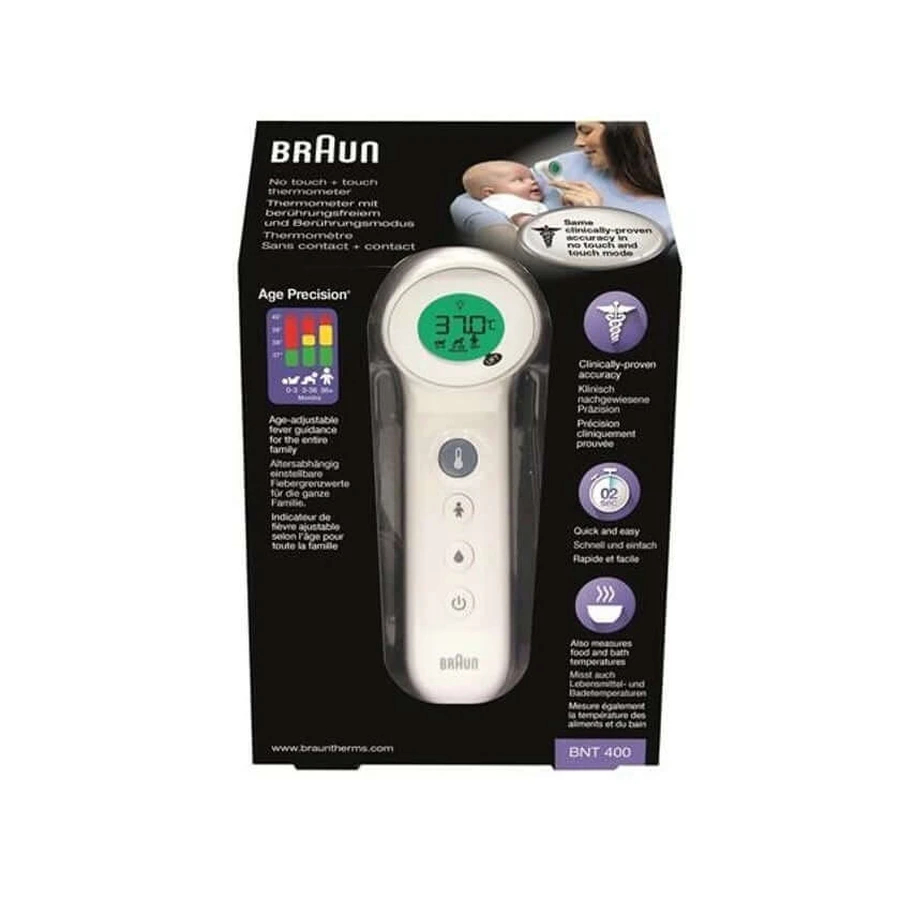 Braun BNT400 Alarme à distance blanche frontale 1 pc