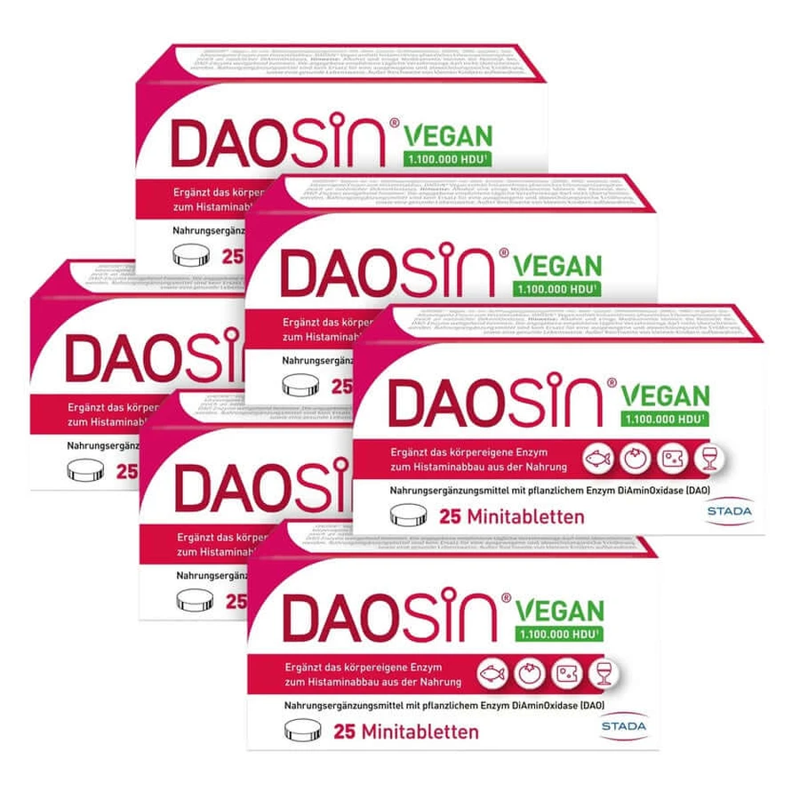 DAOSiN Vegan six-pack 6X25 pcs.