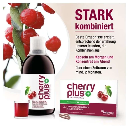 Original Montmorency Sour Cherry Capsules - Cherry PLUS® 360 St