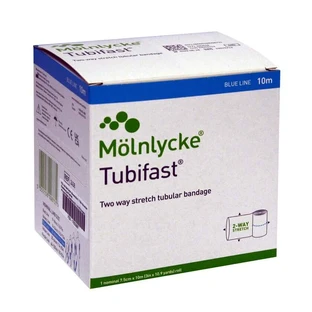 Tubifast 2-way Stretch 7,5 cmx10 m blauw 1 st