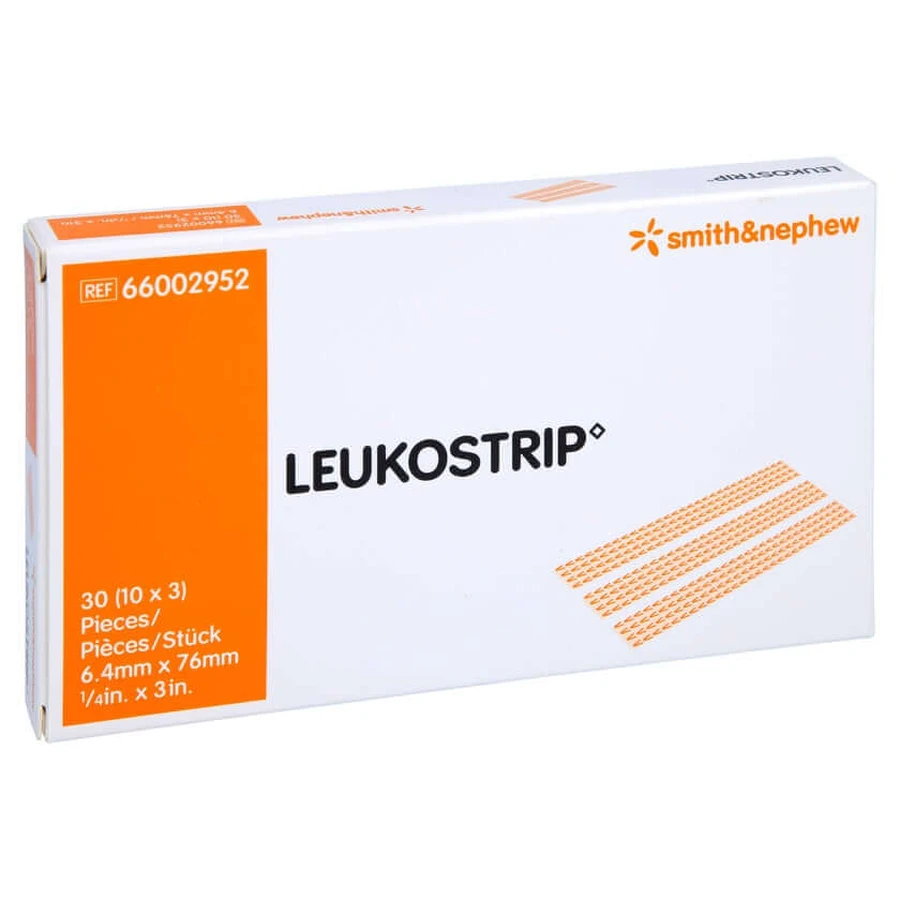Leukostrip suture strips 6.4x76 mm 10X3 pcs.