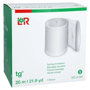 TG tubular bandage size 9 20 m white 1 pc