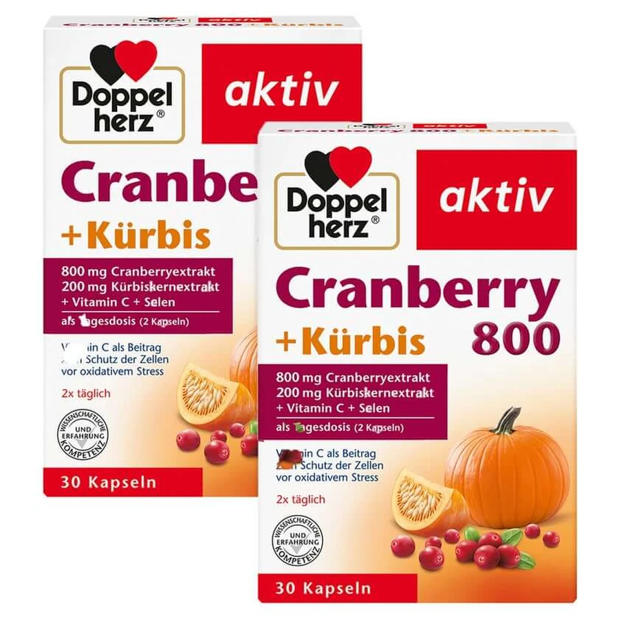 DH Cranberry+ Pumpkin+ Vit C+ Selenium 2X30 pcs.