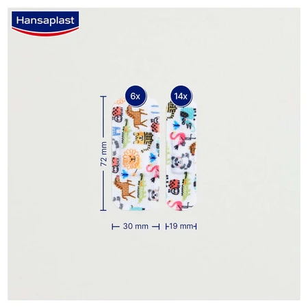 Hansaplast plâtre pour enfants Sensitive 20 pcs