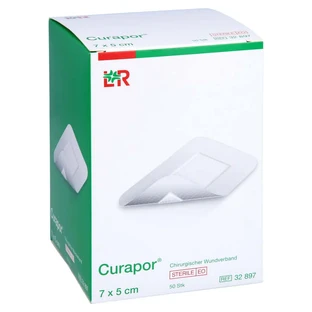 Curapor Medicazione sterile per ferite 5x7 cm 50 pz.