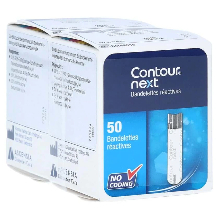 Contour Next sensors test strips (reimport) 100 pcs