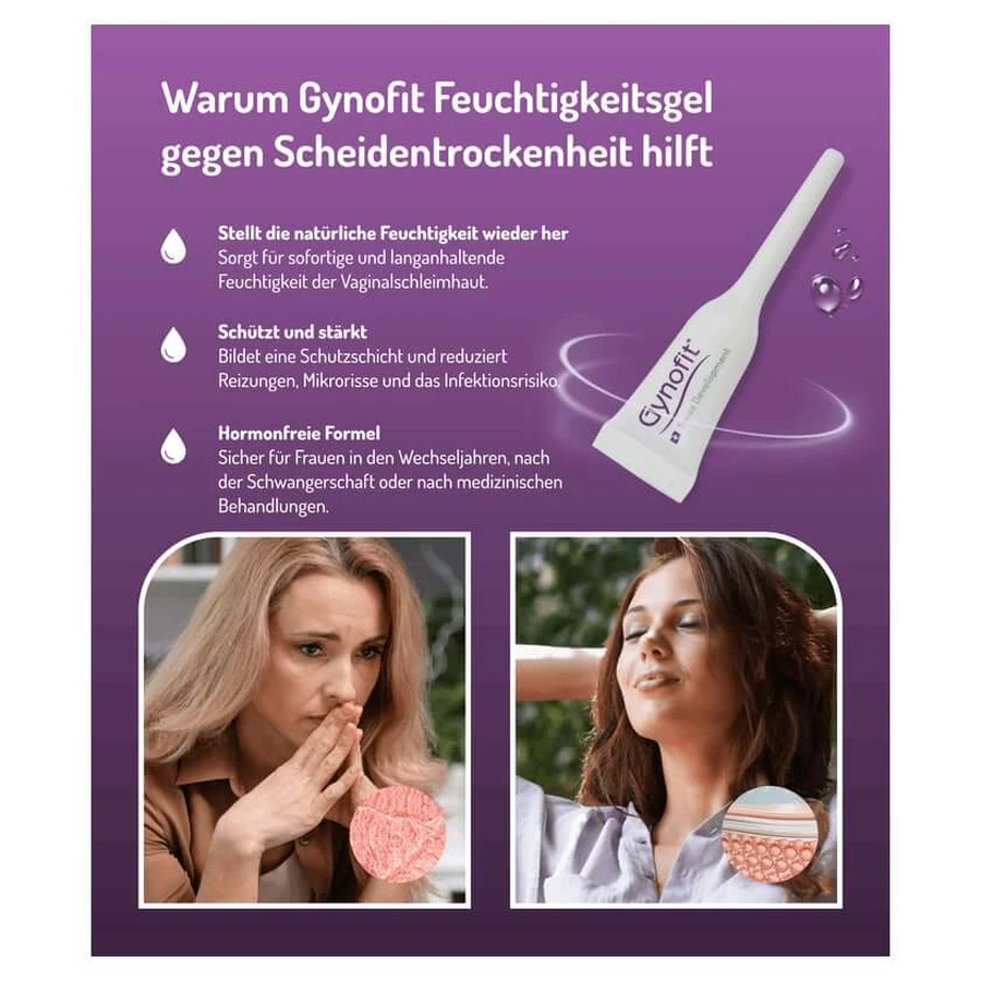 Gynofit vaginale gel voor hydratatie 6X5 ml