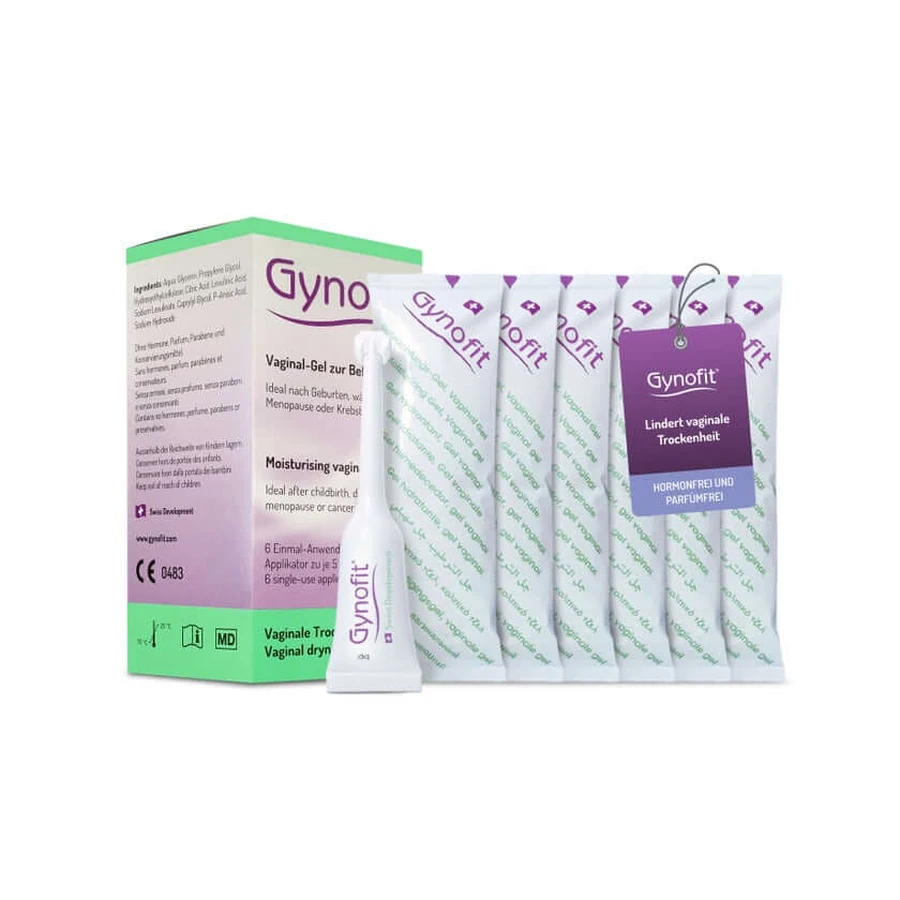 Gynofit vaginale gel voor hydratatie 6X5 ml