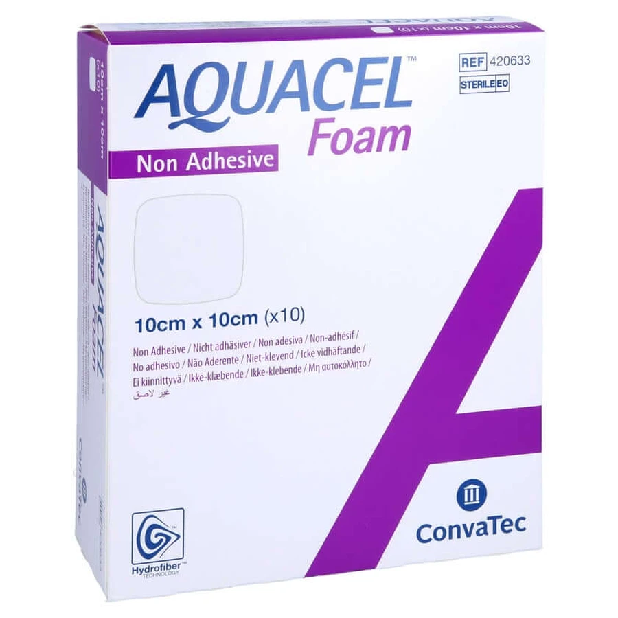 Aquacel Espuma No Adhesiva 10x10 cm Verb 10 uds.