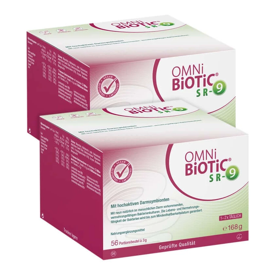 Dubbelpak OMNi-BiOTiC SR-9 2X56X3 g